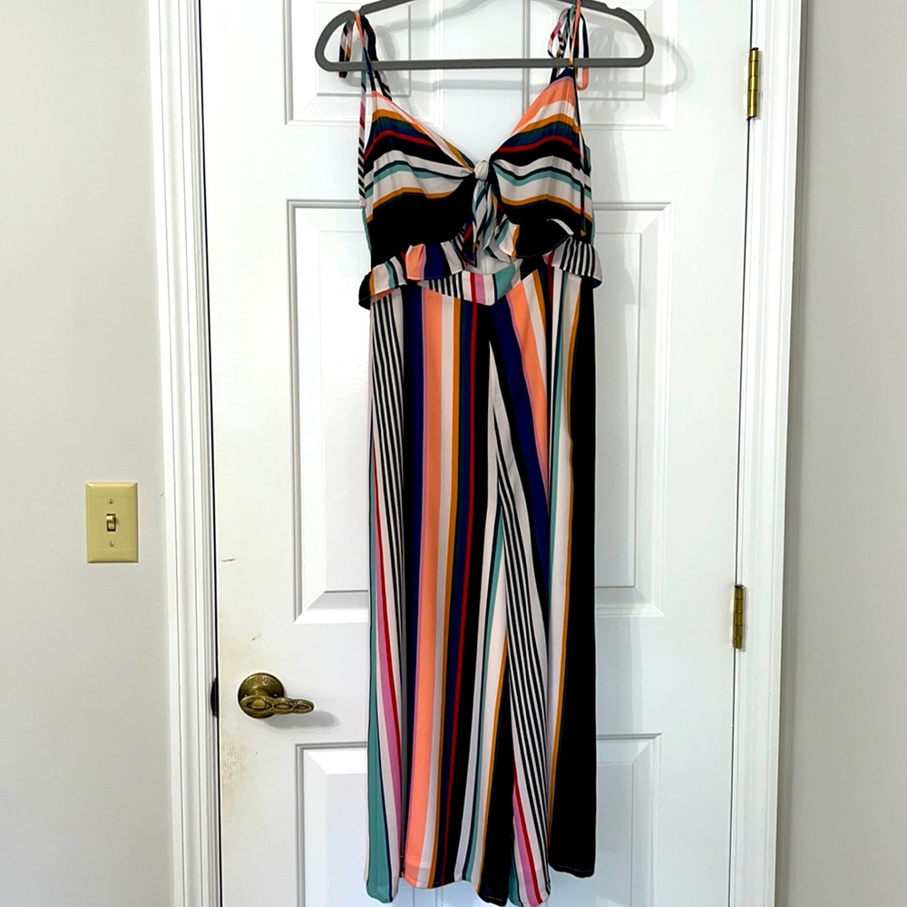 Ali & Jay - Women’s Small - Striped Romper